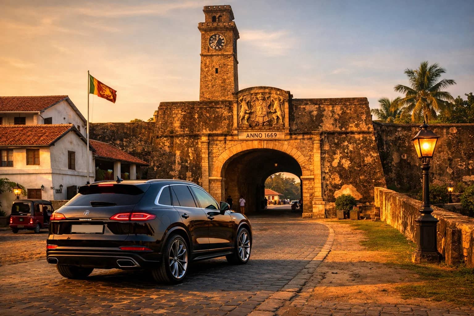 Colombo Airport to Galle Fort