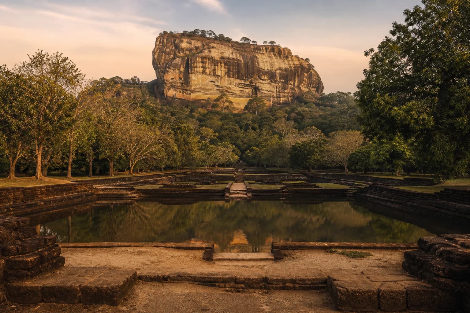 Sigiriya at First Light