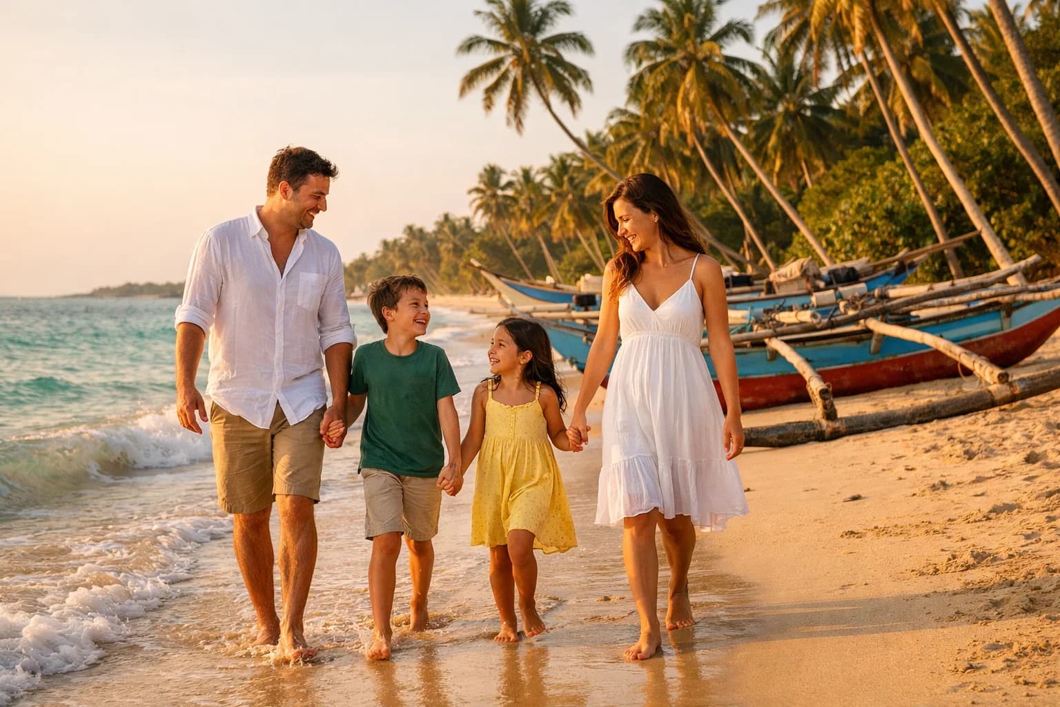 Family Escape In Paradise