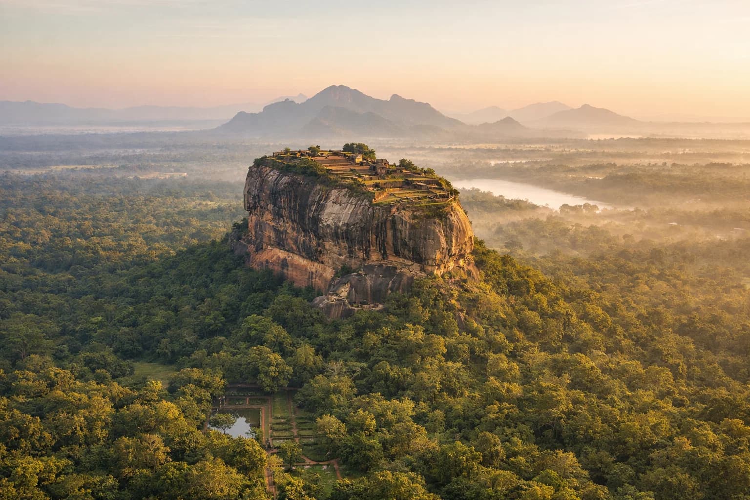 Sigiriya Lion Rock — Matale
