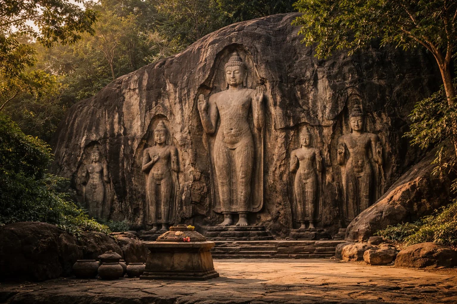 Buduruwagala — Moneragala