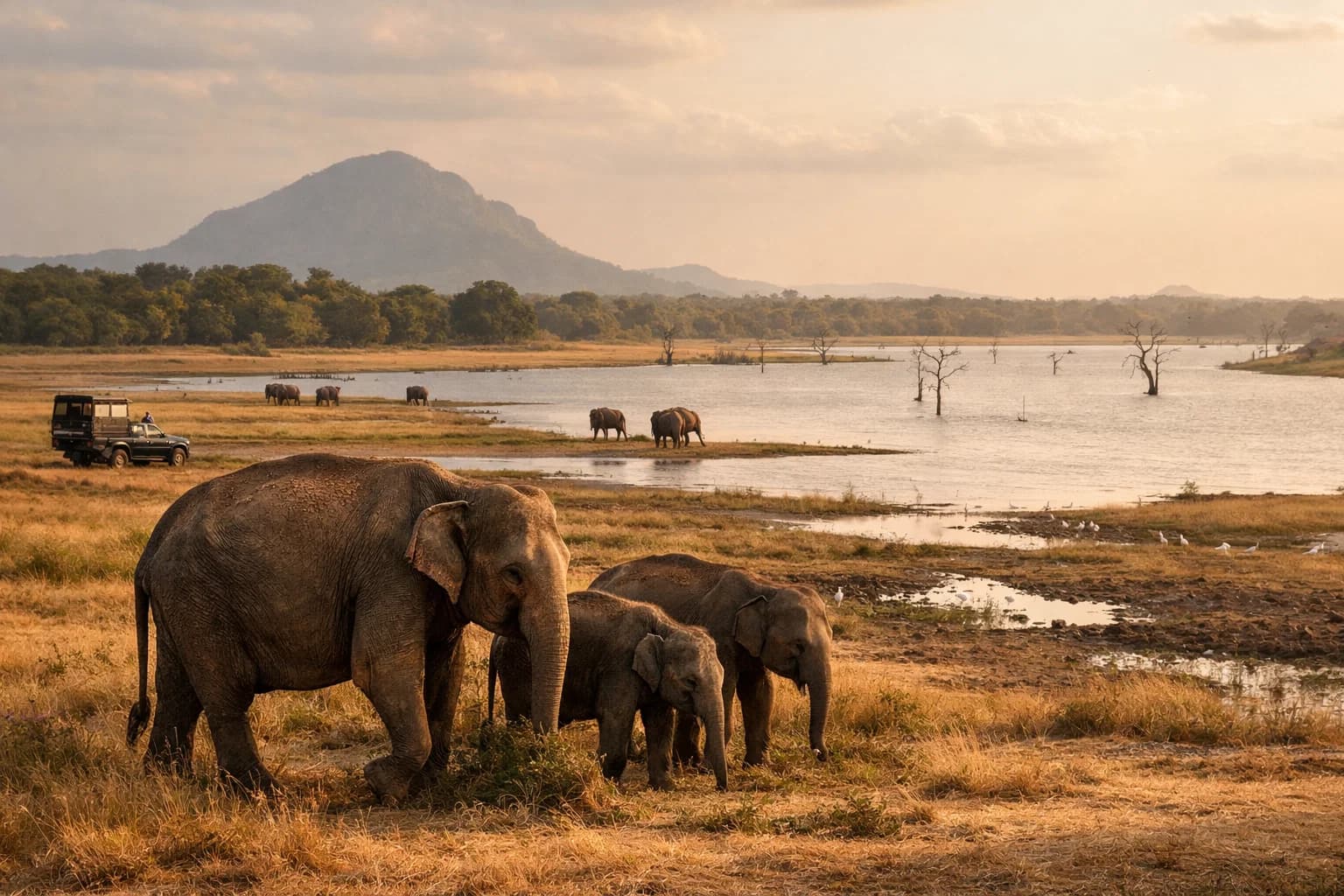 Minneriya Safari — Polonnaruwa