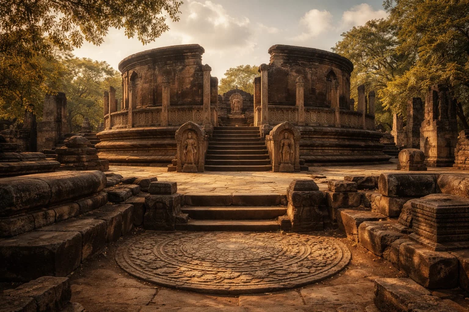 Ancient City Ruins — Polonnaruwa