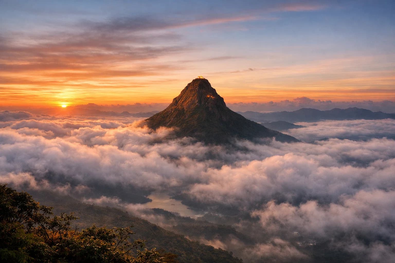 Adam's Peak (Sri Pada) — Ratnapura