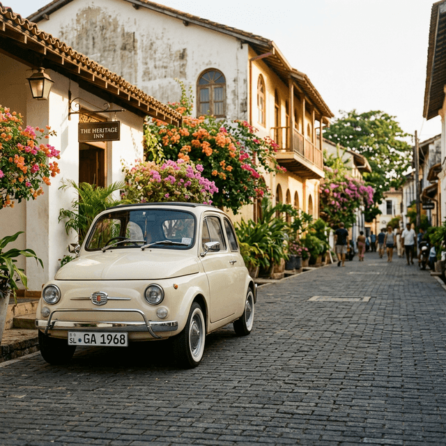 The Ceylon Classic - Restored Fiat 500