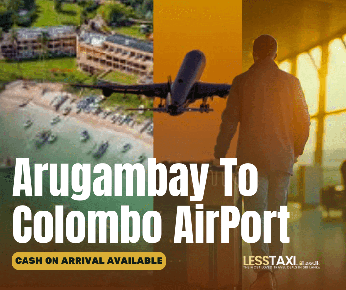 Arugambay to Colombo Airport