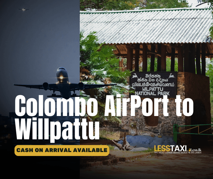 Colombo Airport to Wilpattu (Nochchiyagama)