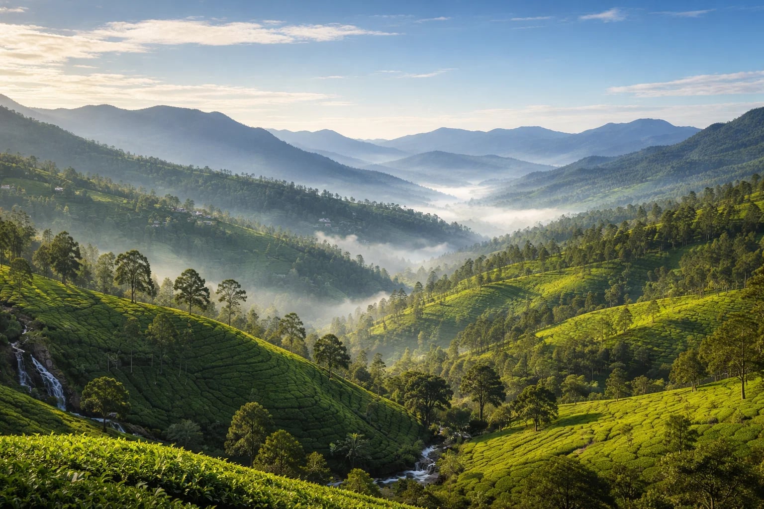 Scenic Sri Lanka landscape
