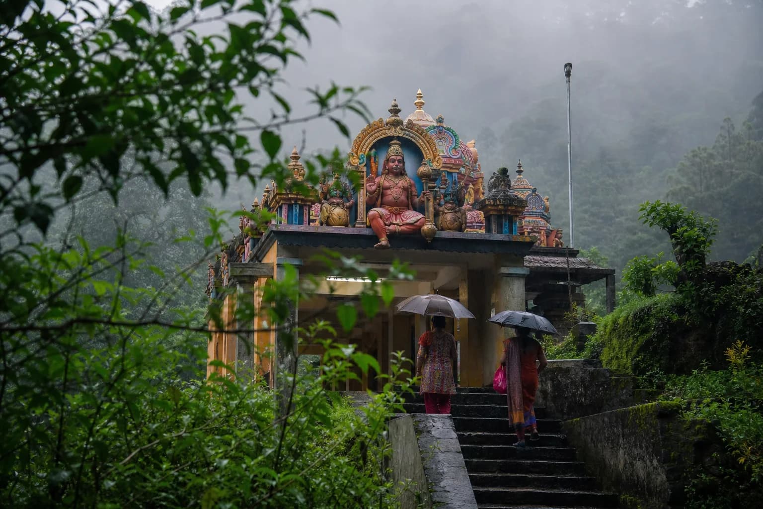 Hanuman’s Misty Hills