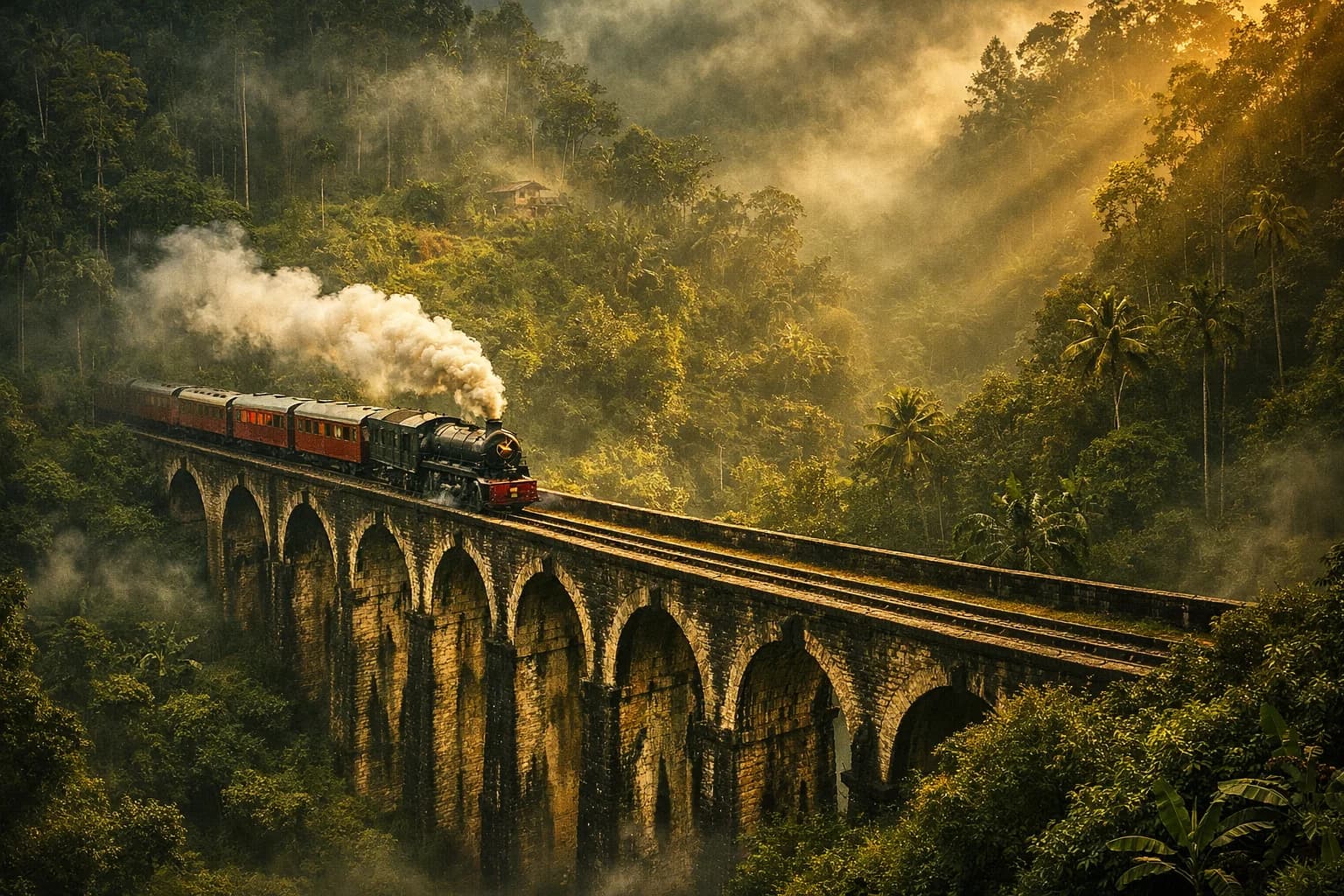 Heritage Train in Sri Lanka